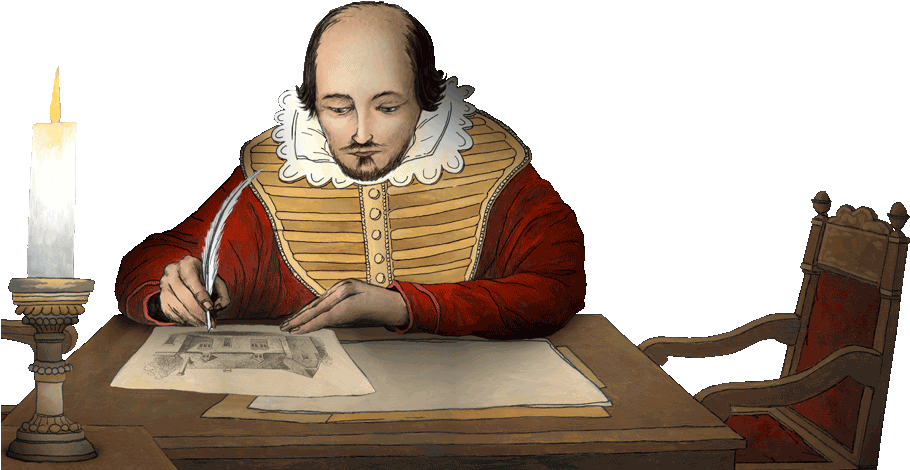 William Shakespeare Transparent File