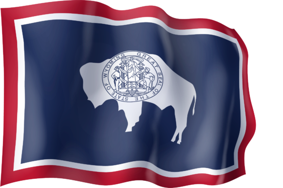 Wyoming Flag Transparent Background