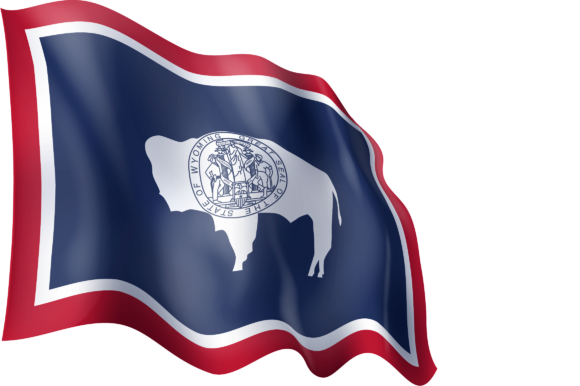 Wyoming Flag Transparent File