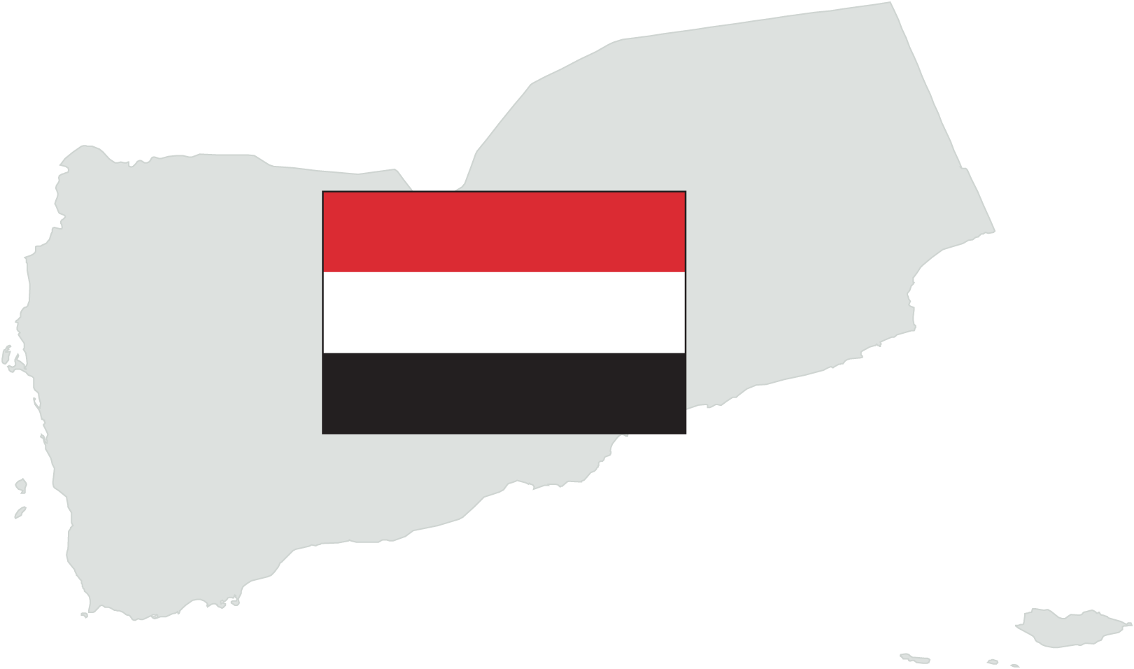 Yemen Flag Background PNG