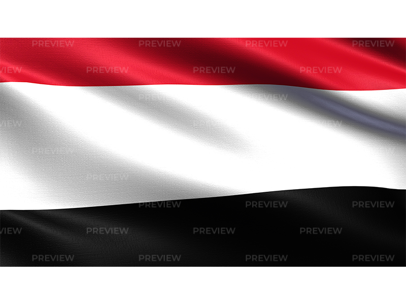 Yemen Flag PNG Pic Background