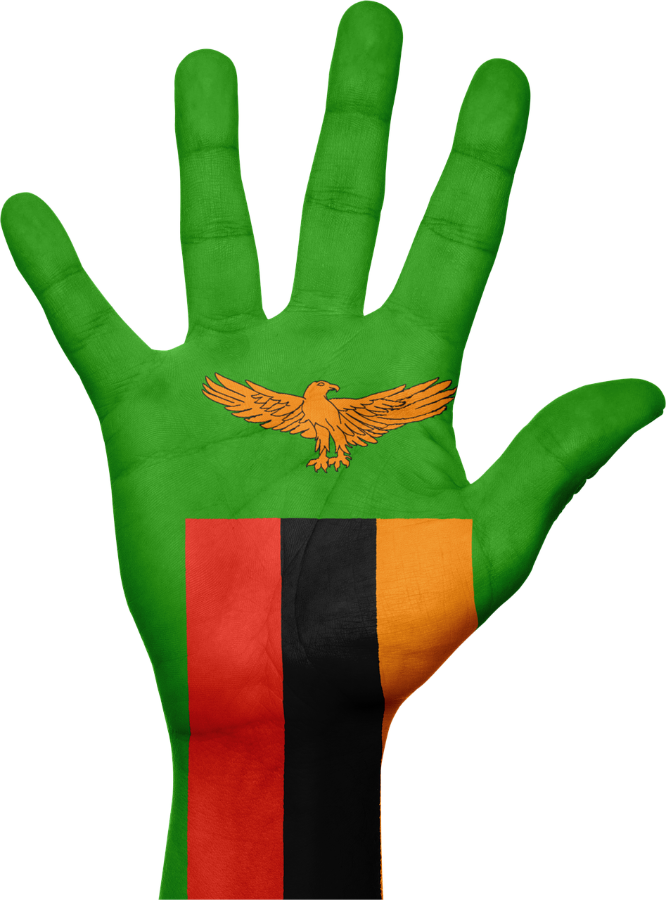 Zambia Flag PNG Background
