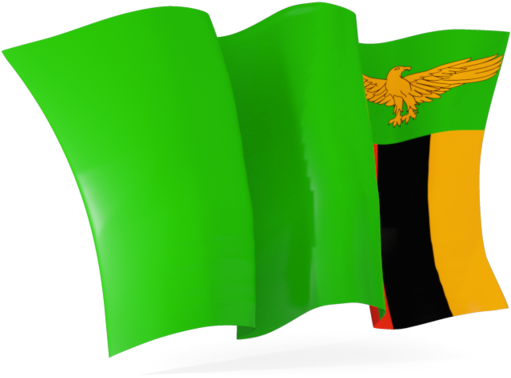 Zambia Flag PNG HD Quality