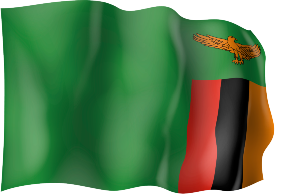 Zambia Flag PNG Photos