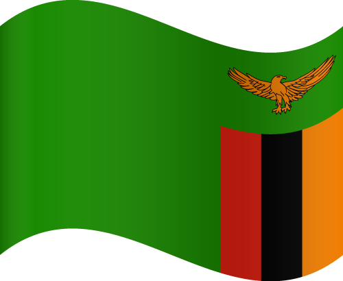 Zambia Flag PNG Pic Background