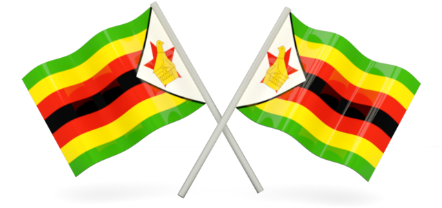 Zimbabwe Flag Background PNG Image