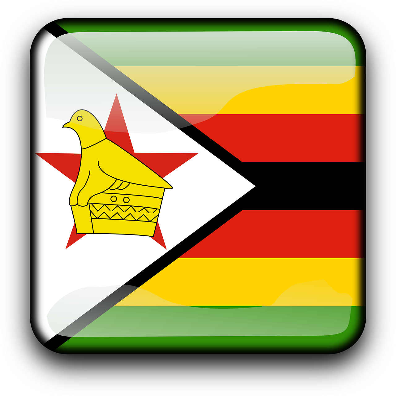 Zimbabwe Flag Download Free PNG
