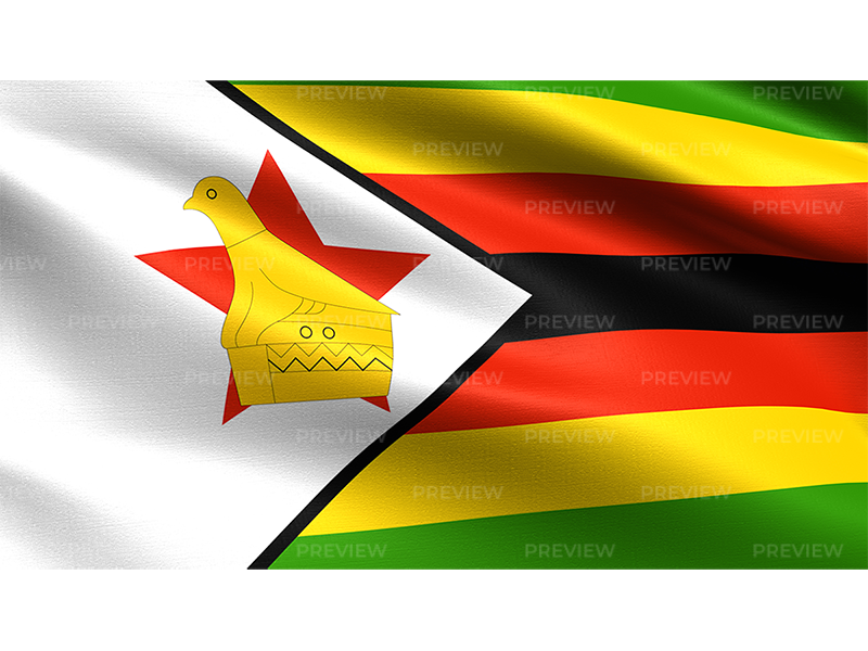 Zimbabwe Flag No Background