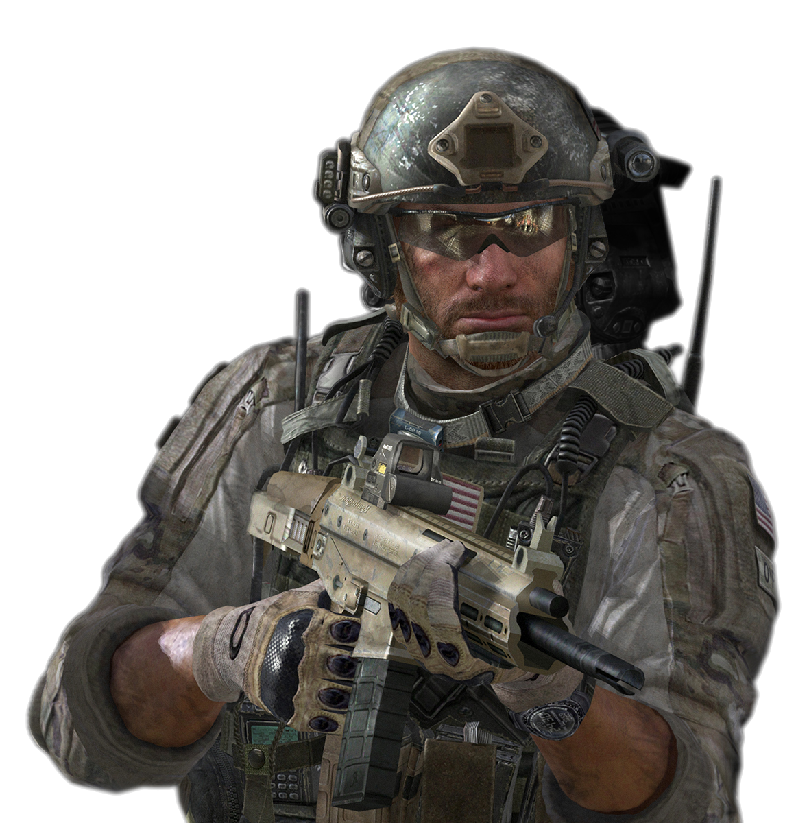 Call Of Duty 4 Modern Warfare Background PNG