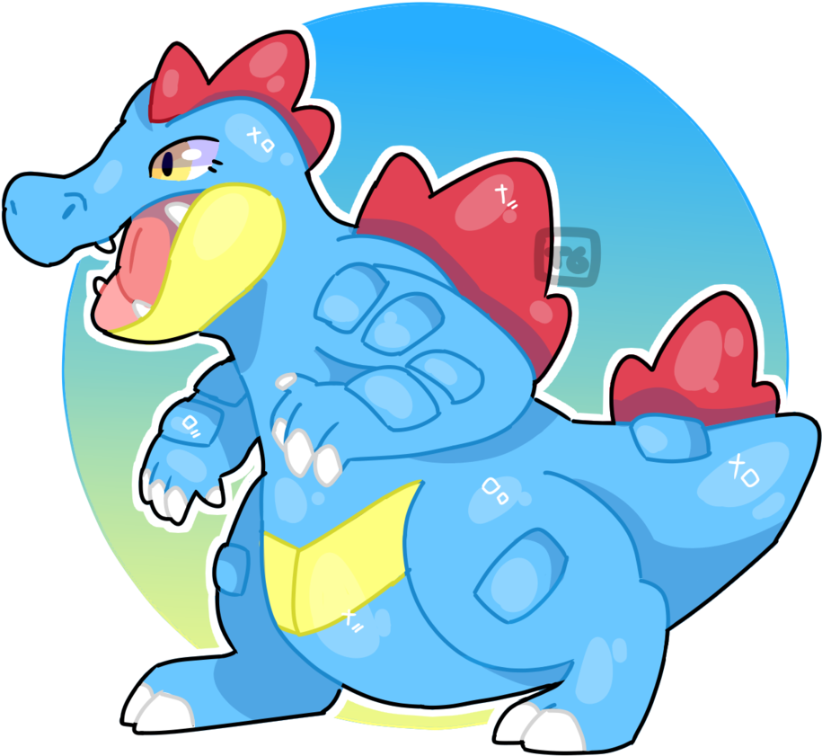 Feraligatr PNG Pic Background