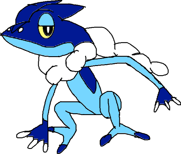 Frogadier PNG Pic Background