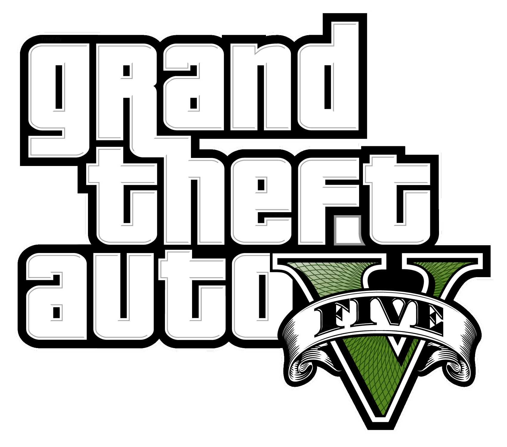 GTA Logo PNG Clipart Background