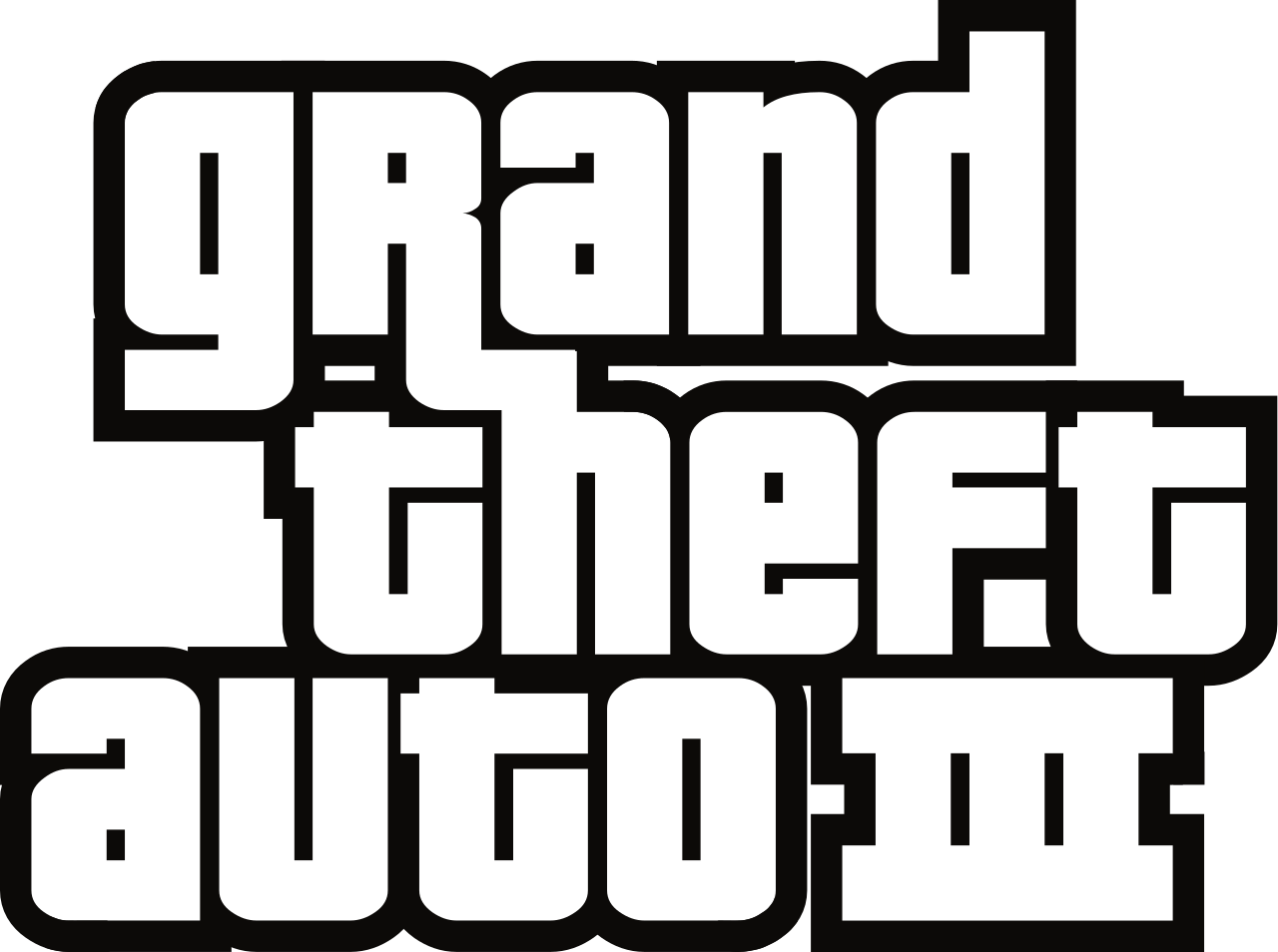 GTA Logo PNG Photo Clip Art Image