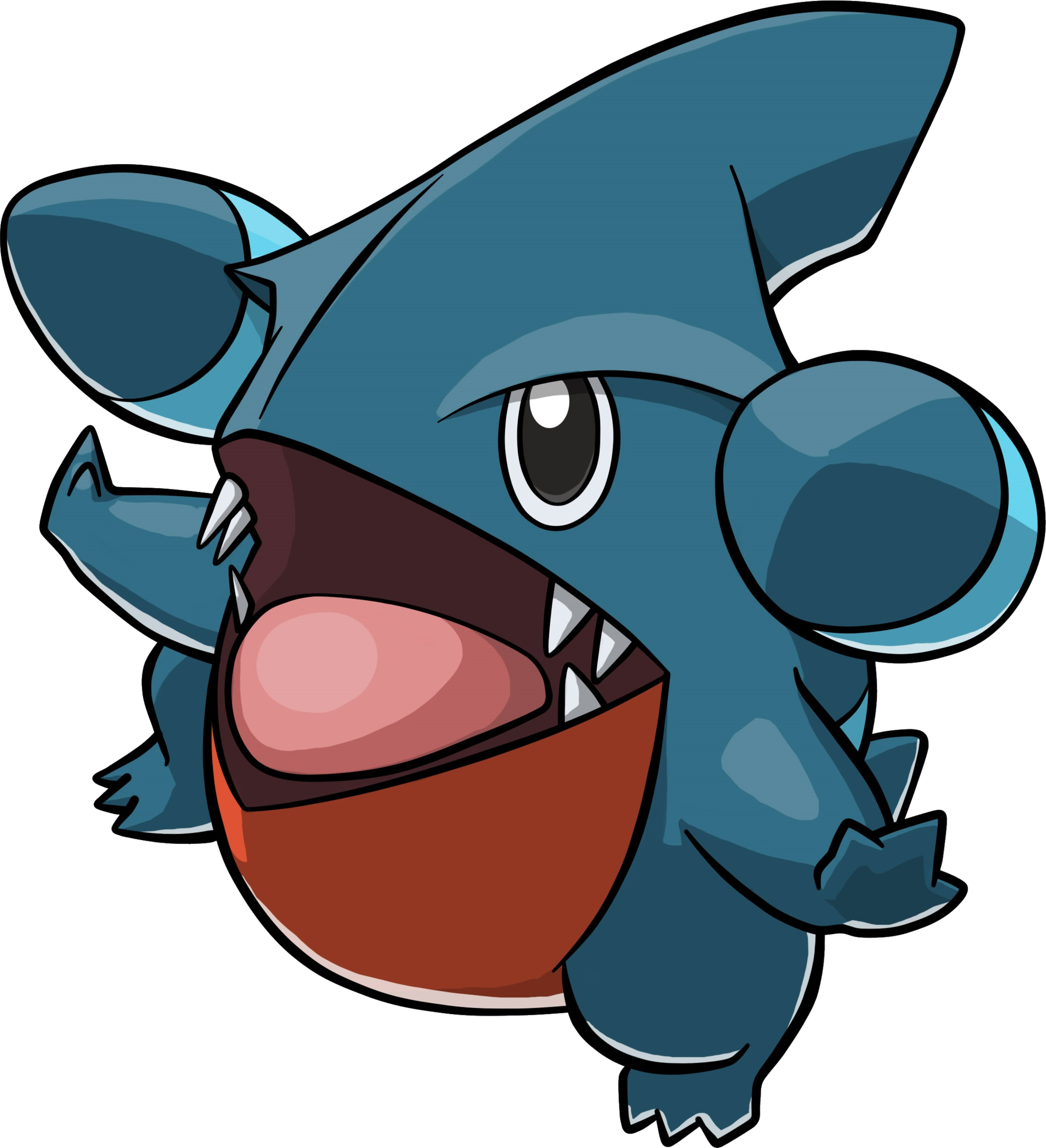Gible pokemon PNG images hd