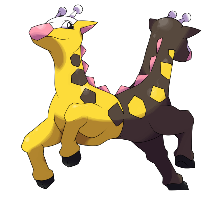 Girafarig Pokemon Free PNG