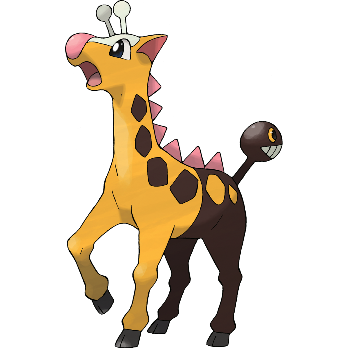 Imagen transparente de Girafarig Pokemon