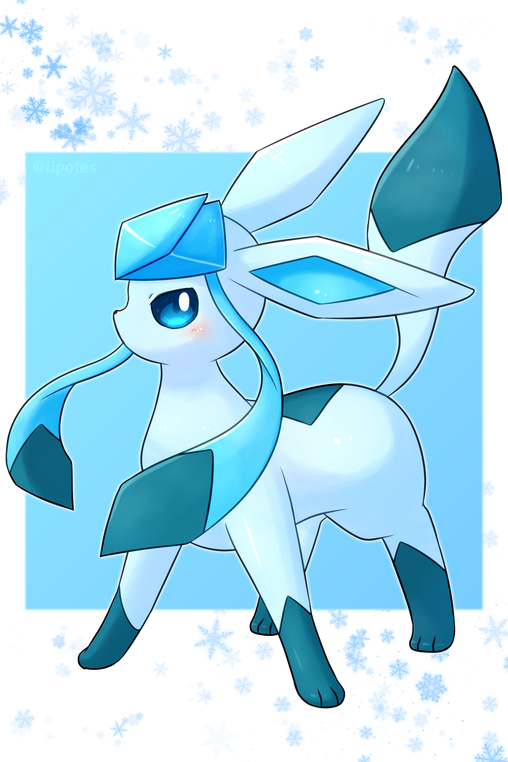 GLACEON POKEMON PNG HD Images