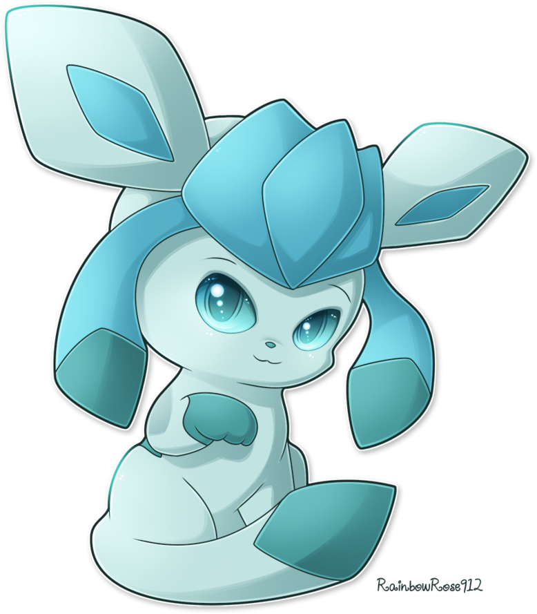 Glaceon Pokemon PNG HD Photos