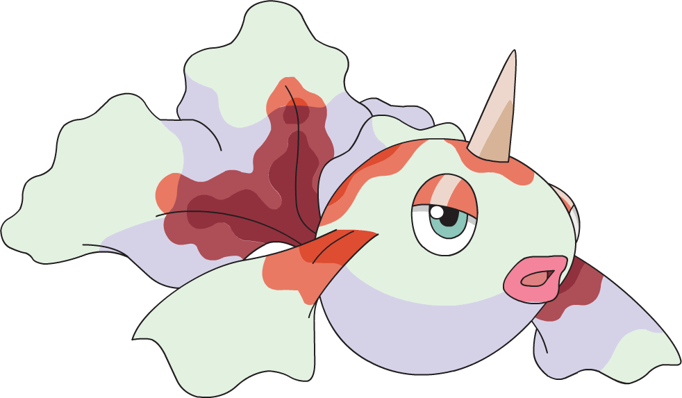 Pokémon Goldeen PNG gratis Clip Art