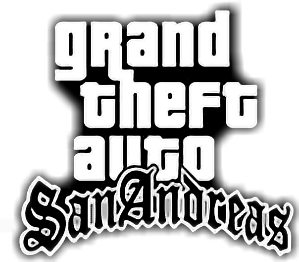 Grand Theft Auto San Andreas Logo PNG HD Photos