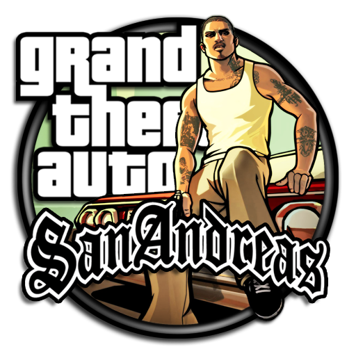 Grand Theft Auto San Andreas Logo PNG HD Quality