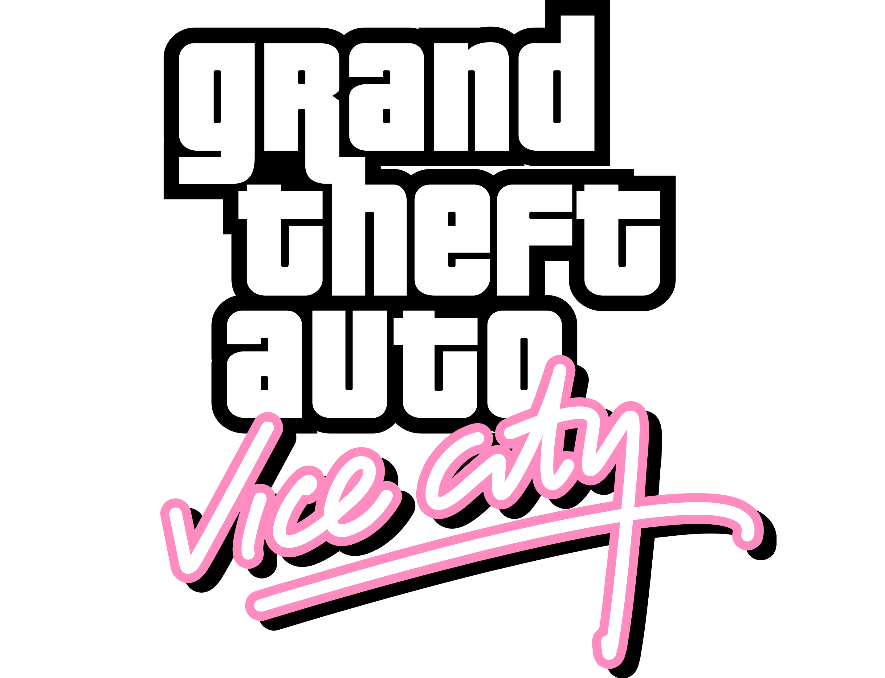 Grand Theft Auto Vice City Logo PNG HD Images