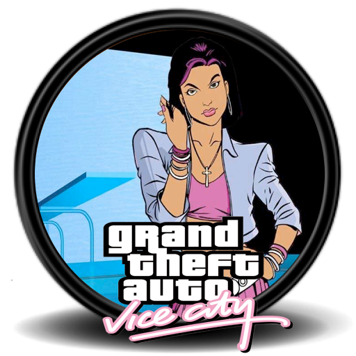 Grand Theft Auto Vice City Logo PNG Photo Image