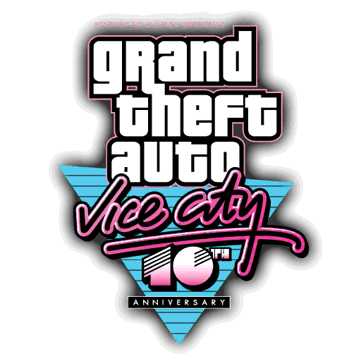 Grand Theft Auto Vice City Logo Transparent PNG