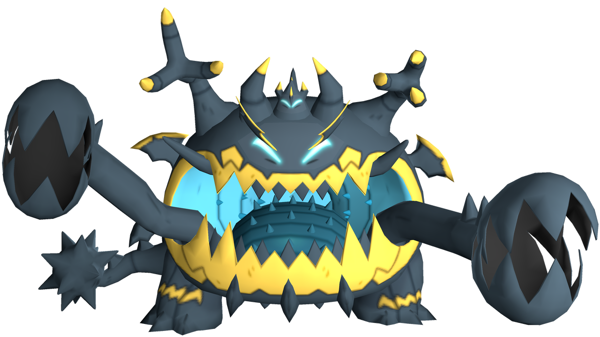 Guzzlord Pokemon PNG Clipart Background