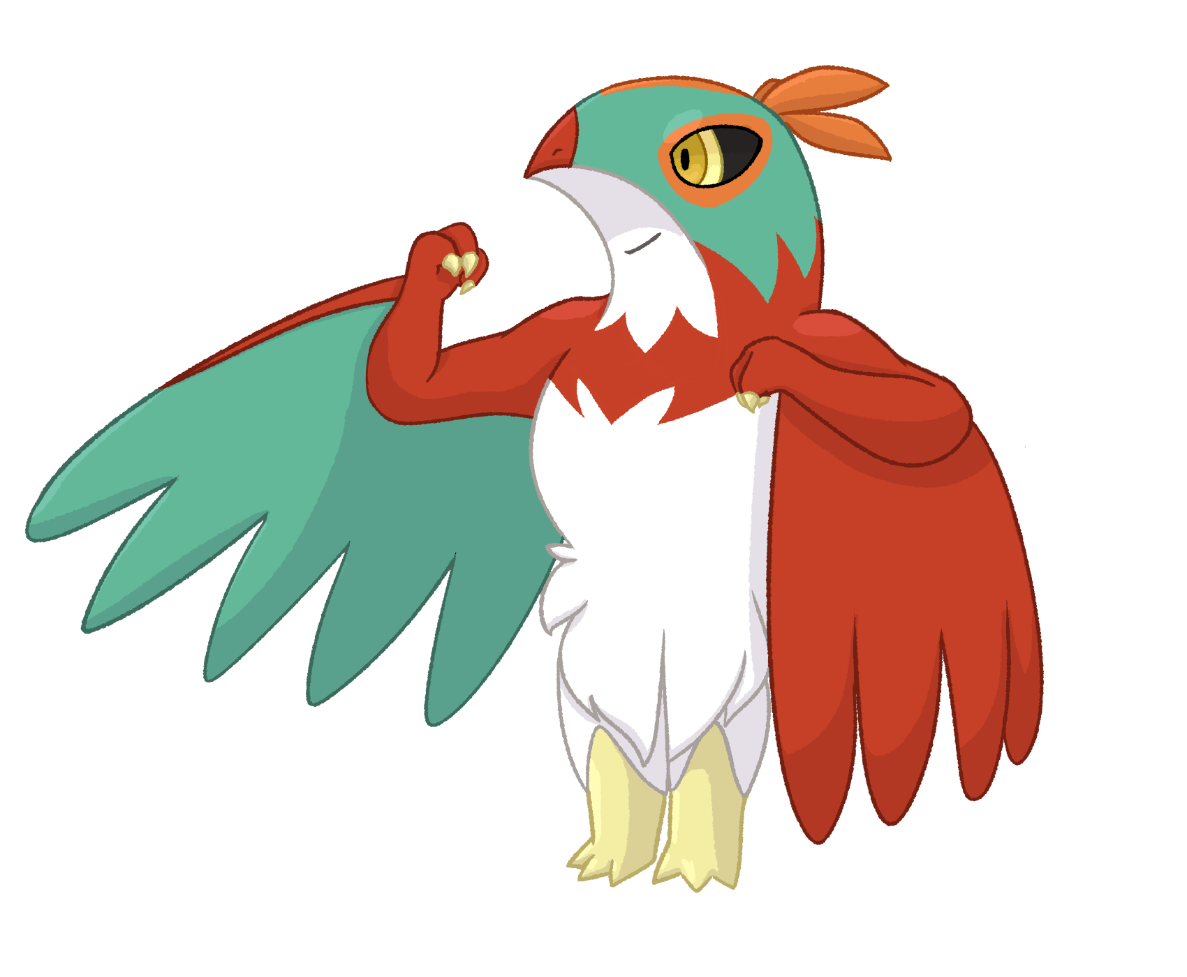 Hawlucha Pokemon PNG Pic Clip Art Background