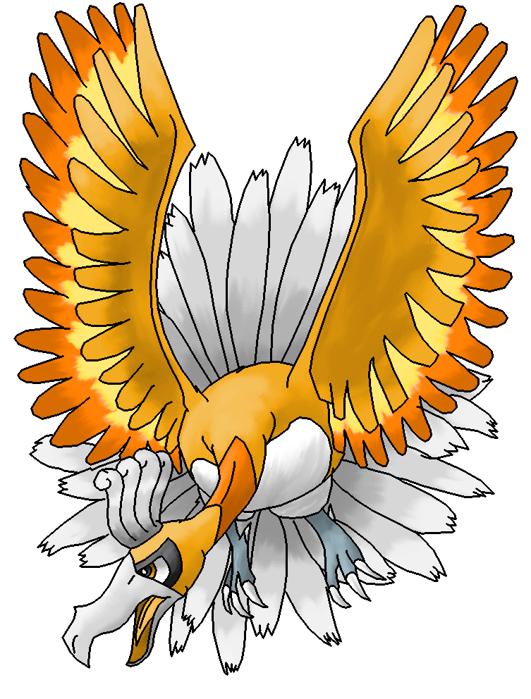 Ho Oh Pokemon PNG HD Quality