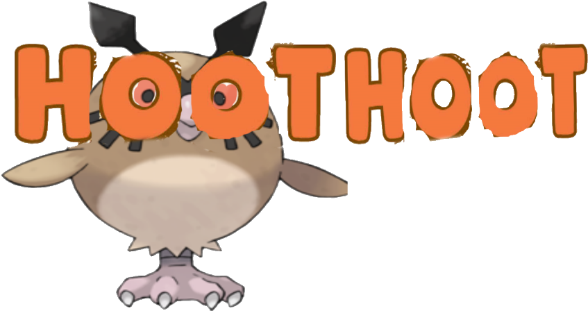 Hoothoot Pokemon Transparent Free PNG