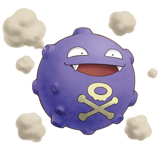 Koffing Pokemon PNG HD Quality