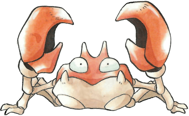 Krabby Pokemon PNG Background