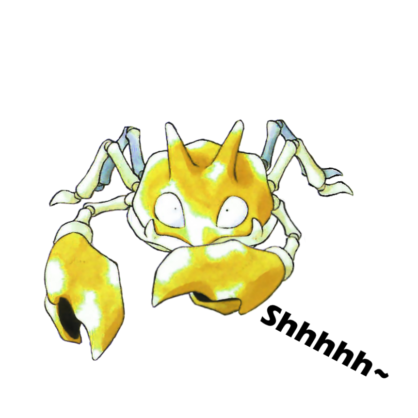 Krabby Pokemon Transparent Image