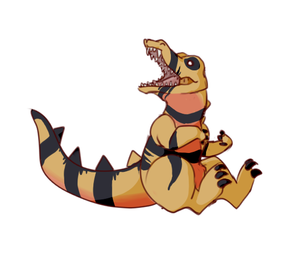 Krokoroc Pokemon Transparent Free PNG