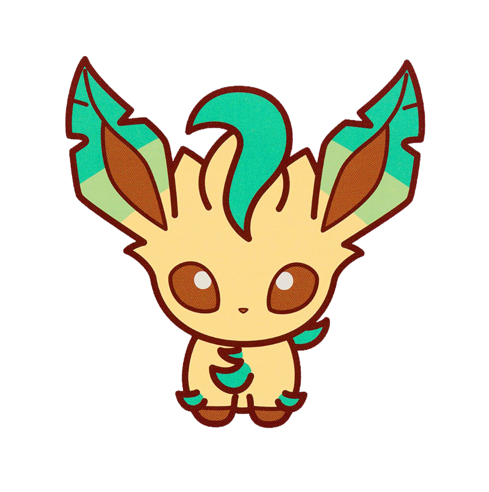 Leafeon Pokemon PNG Free File Download