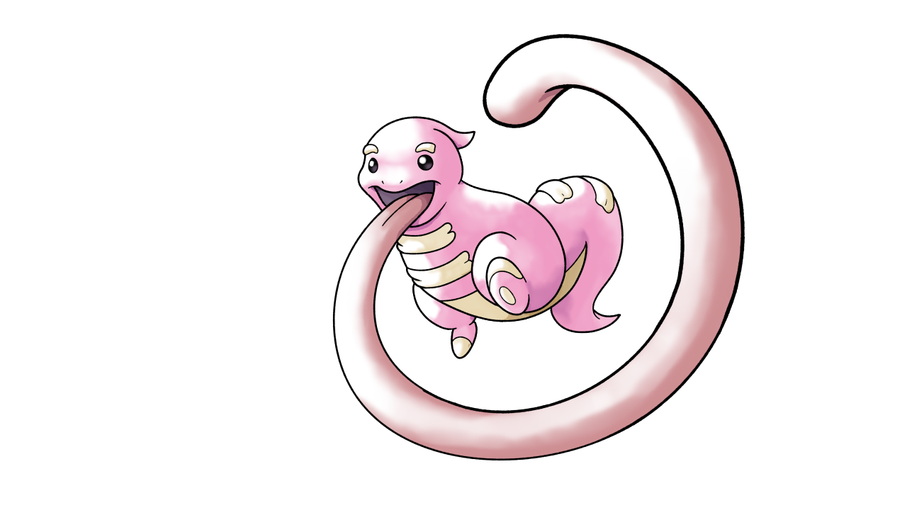 Lickitung Pokemon Background PNG Clip Art