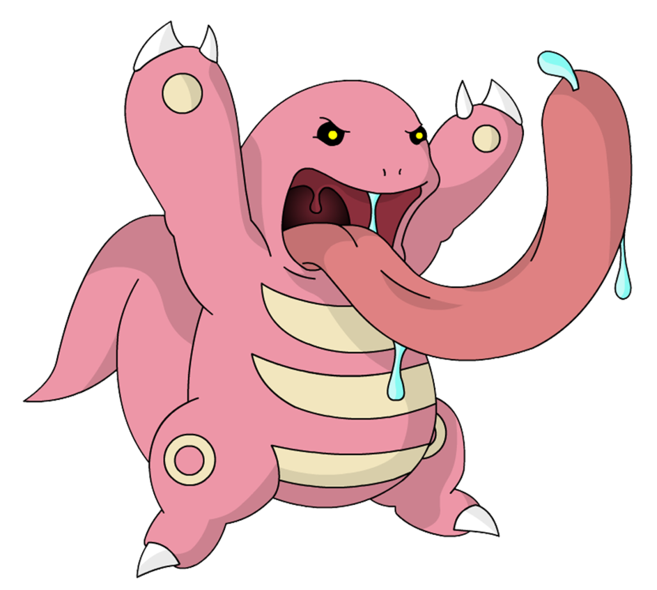 Lickitung Pokemon Background PNG Image