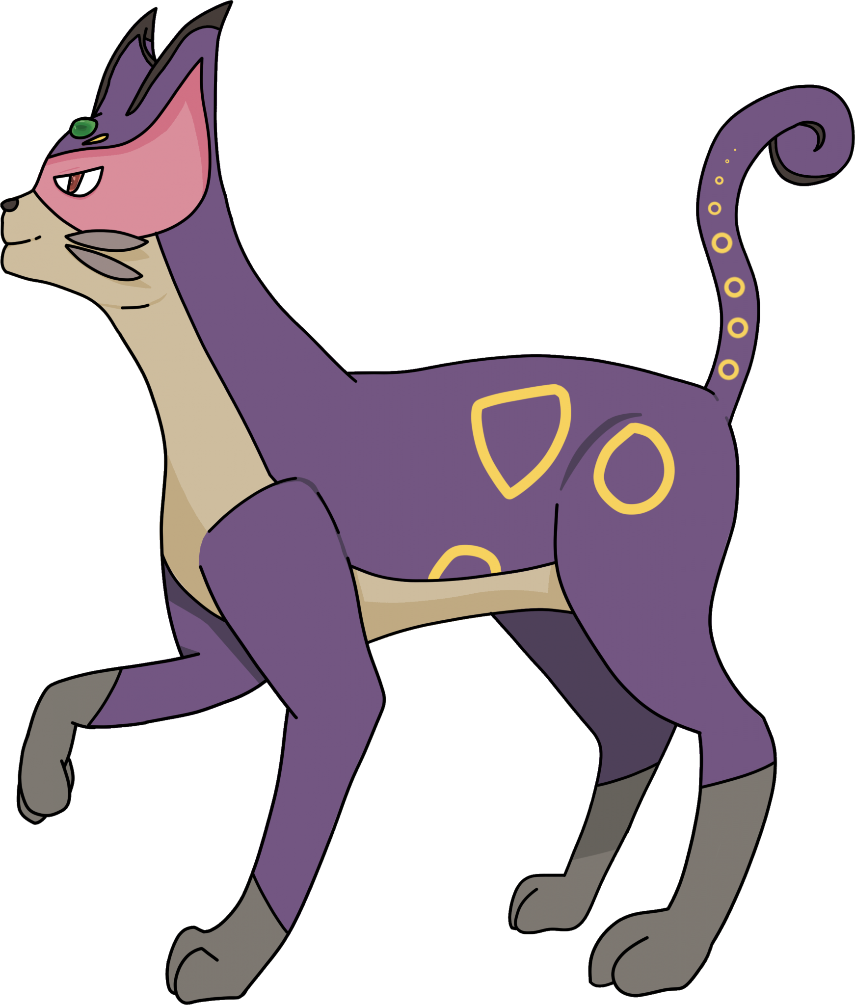 Liepard Pokemon PNG Pic Clip Art Background