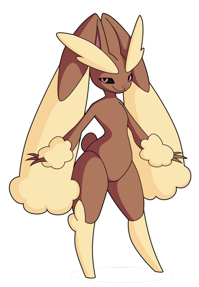 Lopunny Pokemon PNG Clipart Background