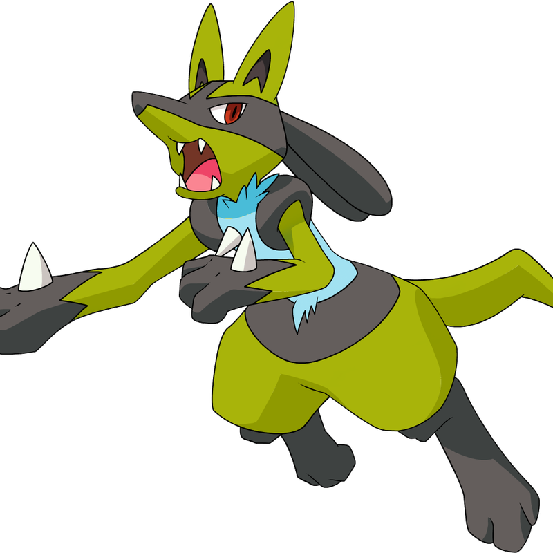 Lucario Pokemon PNG Background