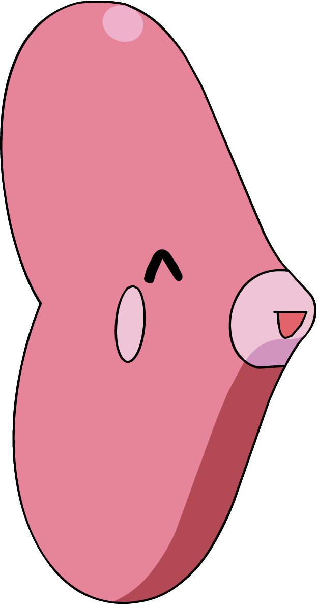 Luvdisc Pokemon PNG Images HD