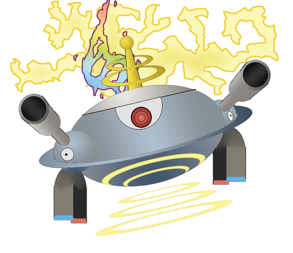 Magnezone Pokemon PNG Background