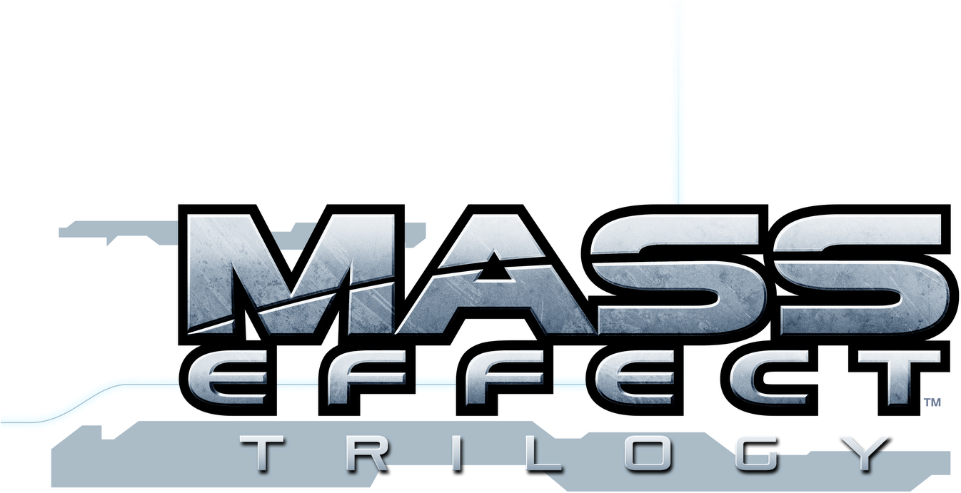 Mass Effect Logo Background PNG Image