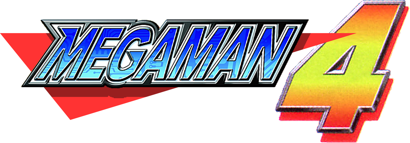 Mega Man Logo PNG Clipart Background