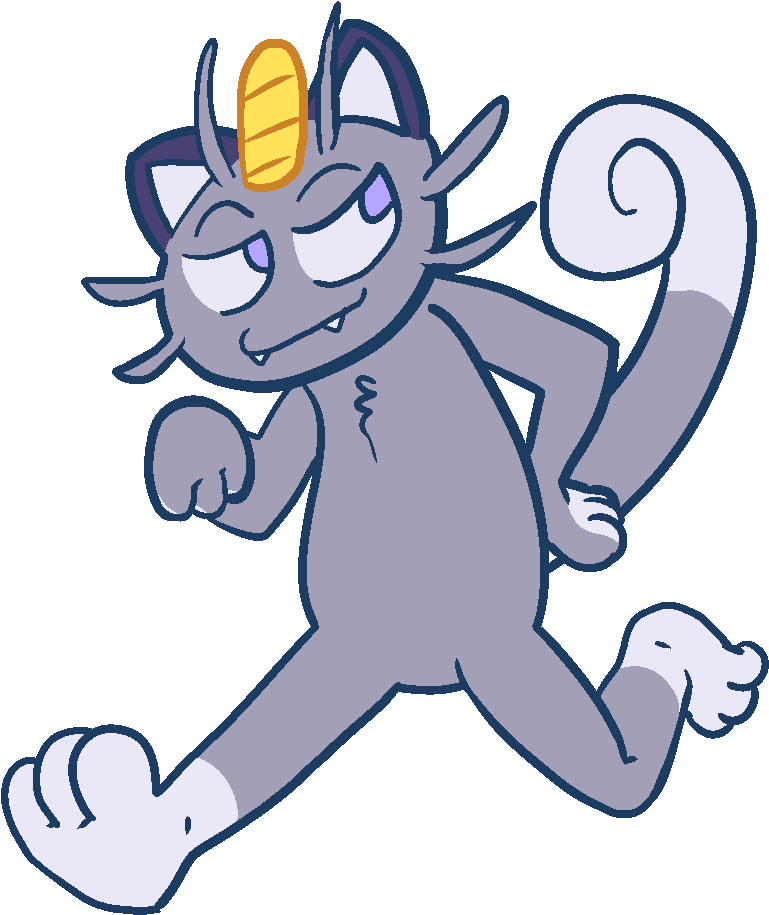Meowth Pokemon PNG Images HD
