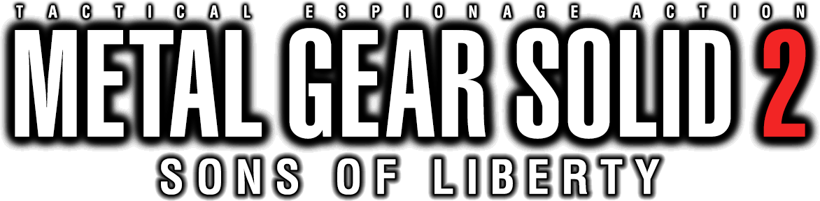 Metal Gear Solid 2 Sons Of Liberty Logo PNG HD Images
