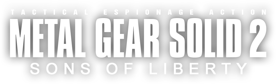 Metal Gear Solid 2 Sons Of Liberty Logo PNG Photos