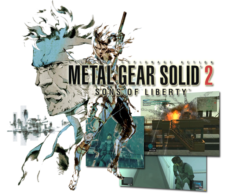 Metal Gear Solid 2 Sons Of Liberty PNG Background